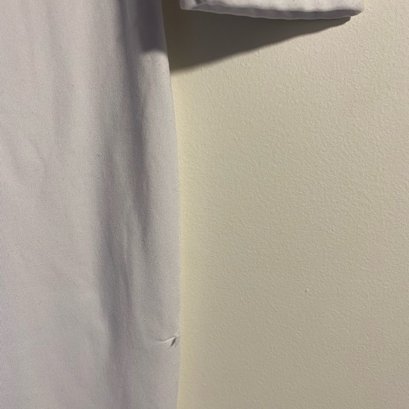 Elegant White Women's Dress - Picture 8 of 9